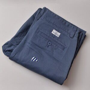Vineyard Vines Men 30x32 Blue Embroidered Nautical Flag Club Pant